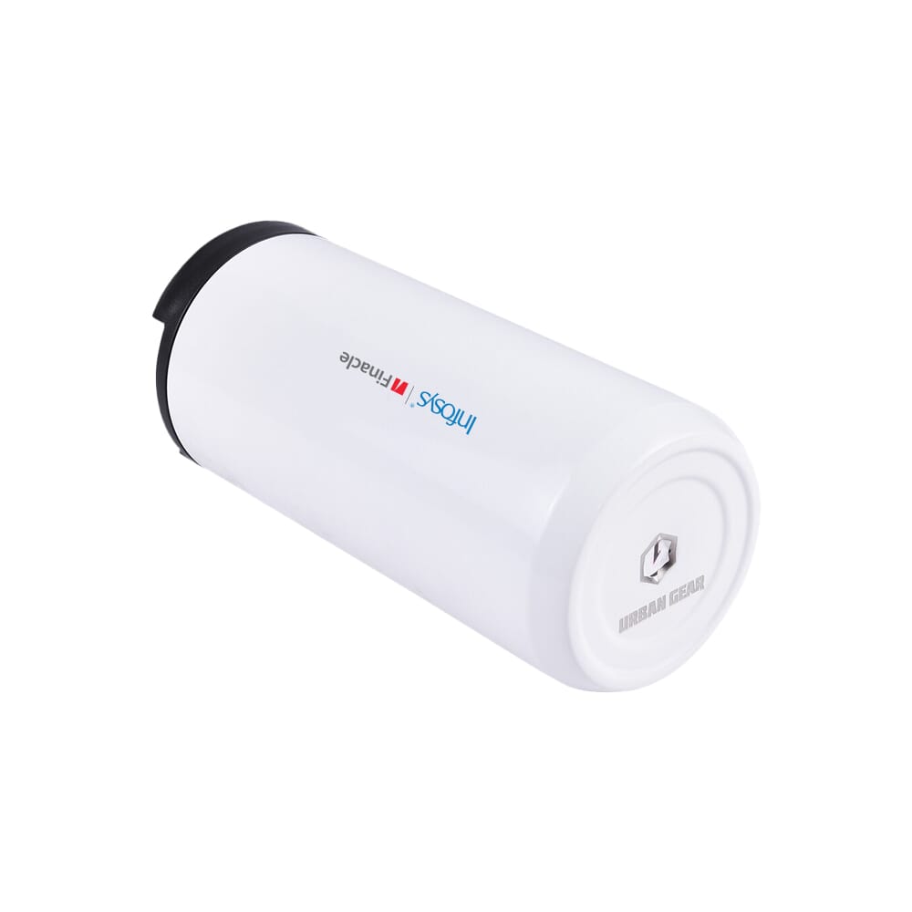 Kofy Stainless Steel Travel Mug - White